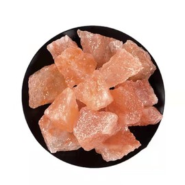RCSTONE 1.18 to 1.97 Inches Himalayan Pink Crystal Salt Stones, 0.22 Pounds Himalayan Pink Salt Chunks for Salt Rock Lamp,Salt Bowl,and Decorations M33