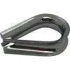 5x Wire Rope Thimble Stainless Steel V4A 316 10 mm