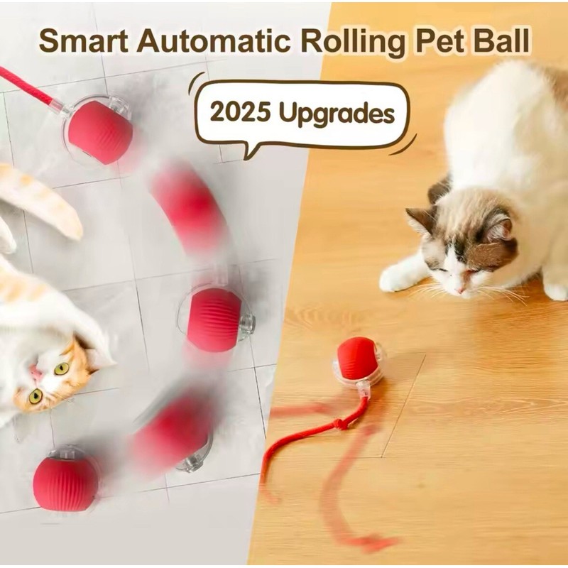 Interactive Rolling Ball Electric Ball Automatic Toy Self Moving for