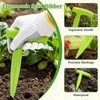 DRAINJH Mini Seed Spreader, 19 Pcs Seed Planter Tool Dispenser