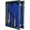 CroBlissful 17"x23" Graduation Shadow Box Frame Large Wood Display Case