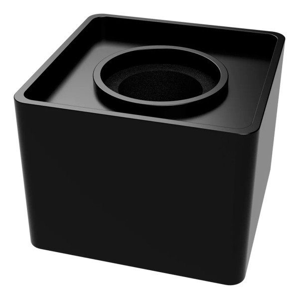 Mercader Digital 2 Pzs Cubo Profesional Negro Sin Logo Micrófono Esponja