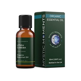 Mystic Moments | Organic Litsea Cubeba Essential Oil | 50ml