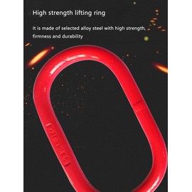 Horizontal Plate Lifting Clamp 0.8T/1764lbs with High Strength Manganese Steel Chain for Industry Hoist Crane (Capacity 0.8 ton, 1m chain)