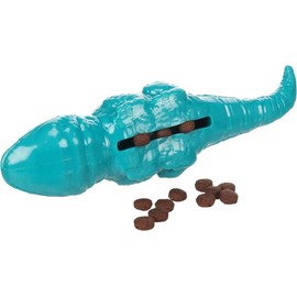Flamingo Dilo Iguana Toy - Turquoise, Sustainable and Popular, Ideal for Labrador, Beagle, Border Collie etc.