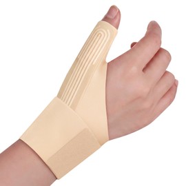 Wrist Thumb Brace Mommy Compression Stabilizer Waterproof Thumb Spica Splint for Arthritis,Trigger Finger,De Quervains Tenosynovitis,Tendonitis,CMC Joint Pain and Support-Women Men-Left or Right Hand