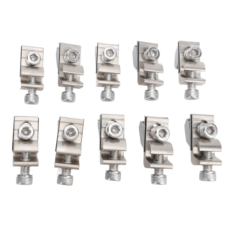 10 Pcs Standard Solar Grounding Lugs Solar Panel Ground Wire