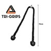 TRI-GRIPS Double Length Ropes 1.4m, Black