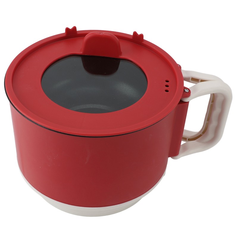 1.8L Electric Cooking Pot Multifunction Efficient Prevents Stick Foldable Handle