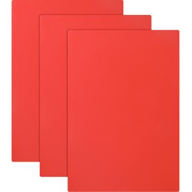 Tondiamo Rubber Stamp Sheets for Laser Engraving Machine, A4 Rubber Stamp Sheets for Laser Cutter Soft to Make, 2.3 mm(Red)