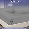 SAMAYISH 100% Egyptian Cotton Double Fitted Sheet 400 Thread Count