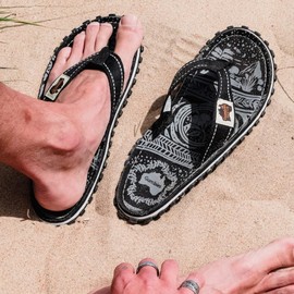 Gumbies Outback Slippers, Navy Pink, Midnight Black