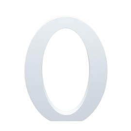 BESCH Decorative Wooden Uppercase Letter 15cm (O)