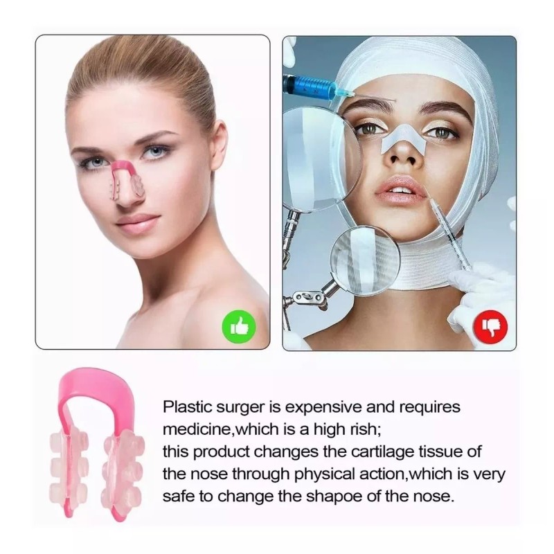 BOGENIANTE 6pzs Respingador Nasal Corrector De Nariz / Corrector Nasal