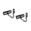 QCAA Chain Door Guard Sturdy & Rust-Resistant Steel Chain Locks