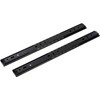 GLE2016 2 Sections Metal Drawer Slide Rail Tracks Ball Bearing