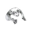AiO Japan Ring, Upper Body, Frog, Silver Accessory, Silver Ring,