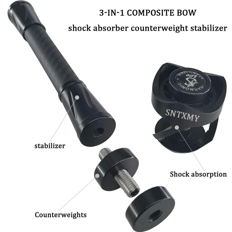 Bow Stabilizer for Compound Bows - Carbon Fiber Balance Bar