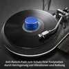 Brollitest Turntable Stabilizer, 450g, Up to 7mm Diameter, Aluminium LP