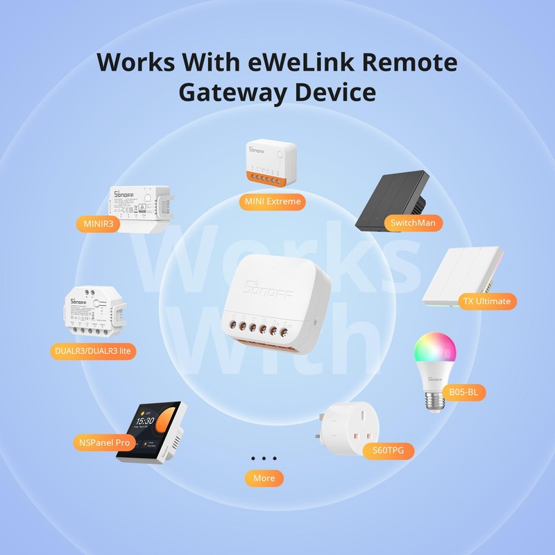 SONOFF S-Mate 2 Smart WiFi Switch Mate, Smart WiFi Switch