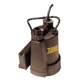 Turbo 1/4HP Submersible Utility Pump with Electronic Switch