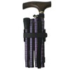 Aluminum 4 Fold Telescopic Cane sasae , , , check,
