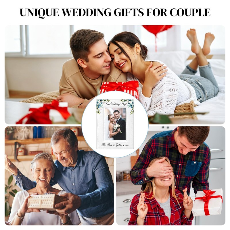 Wedding Gifts for Couples 2026 - Boho Floral Wedding Picture