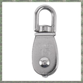 2025년 최고의 크레인 풀리 블록 M15 리프팅 스위블 훅 싱글 행잉 와이어 휠 10개 2025 Best Crane Pulley Block M15 Lifting Swivel Hook Single Hanging Wire Wheel 10PCS