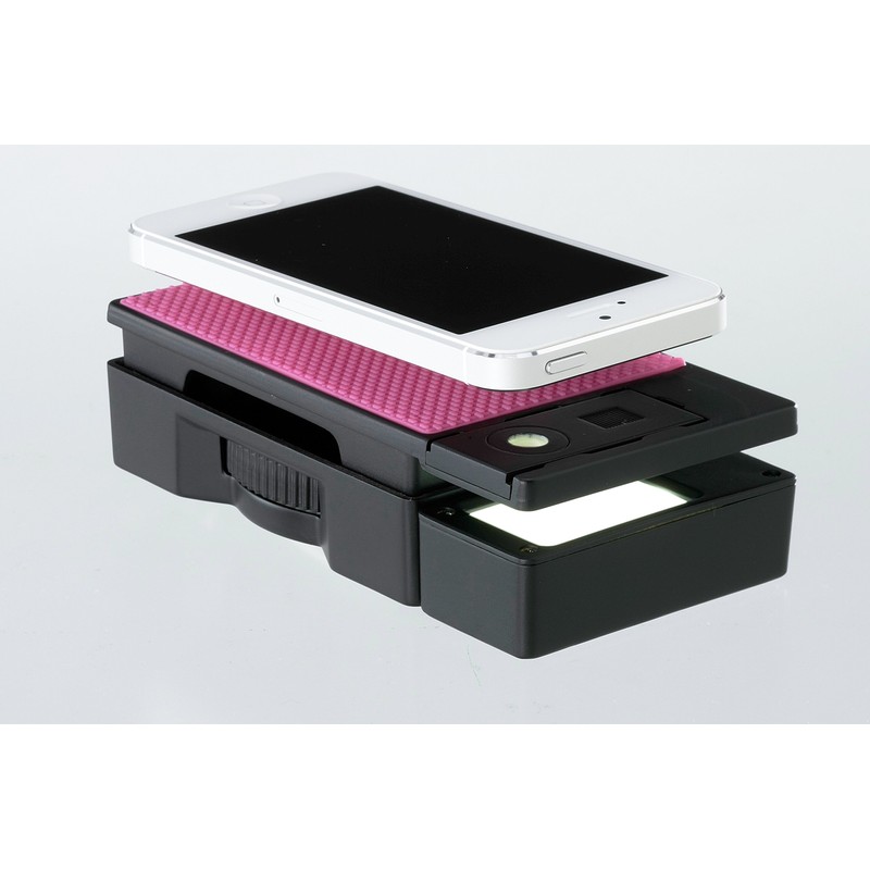 Gakken Sta: Ful Smartphone de Microscope (Black x Pink)