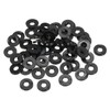 PATIKIL M5 120pcs Rubber Flat Washers 5mm Inner Diameter 11mm
