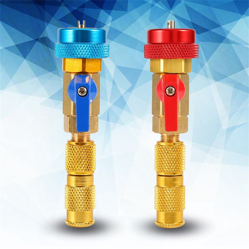 Air Conditioning R134A Valve Core Quick Remover Installer High Low