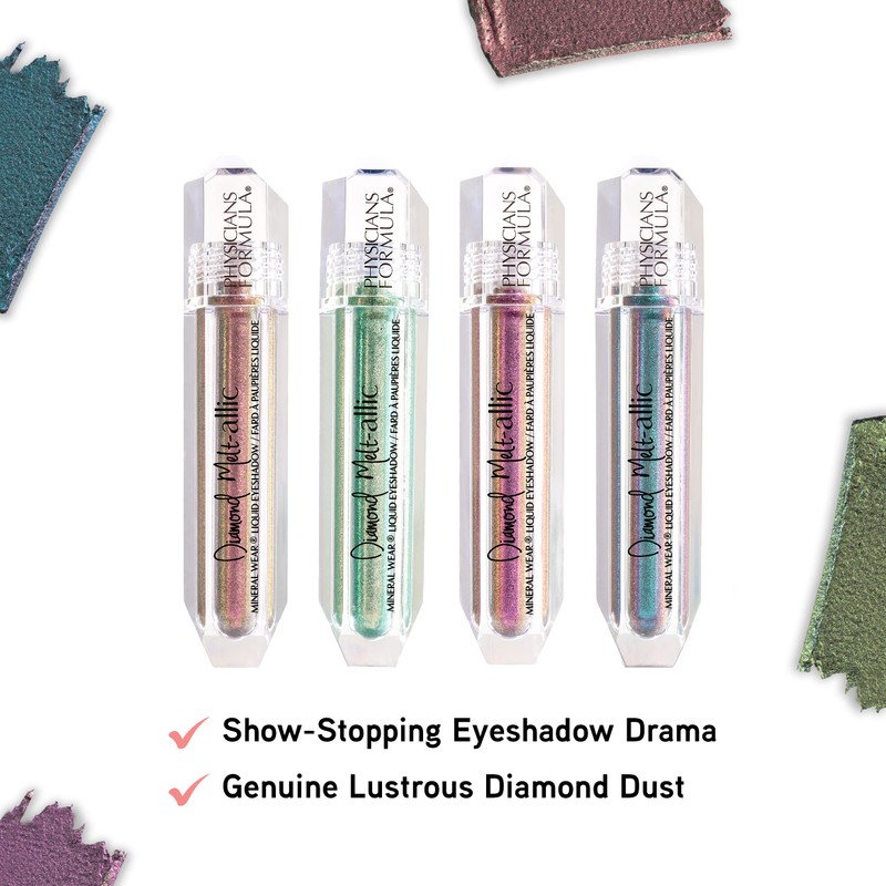 Cream Eyeshadow BY Physicians Formula Mineral Wear Diamond Metallic Eye