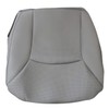 FZJDSD Gray Driver Side Bottom Perforated Leather Replacement Seat Cover