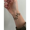 Ivy leaf vine temporary tattoos - 16 x sheets for