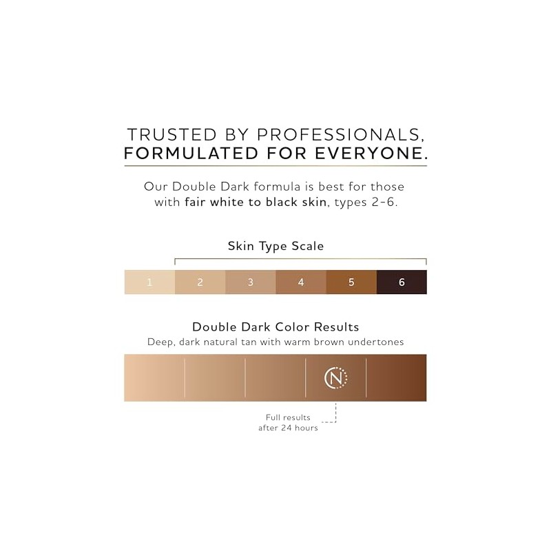 Norvell Premium Sunless Tanning Solution - Double Dark, 8 fl.oz.