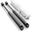 10 inch 20lb/89N Gas Struts Prop, 10" Gas Piston Hydraulic Shock SpringSupport for Truck Toolbox Lid Weatherguard Aluminum Toolbox Husky UWS Toolbox Better Built Toolbox Parts, 2Pcs