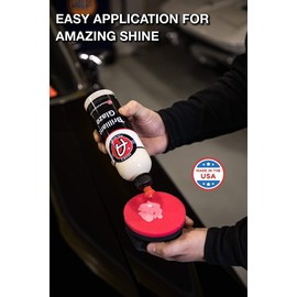 Adam's Brilliant Glaze 16oz - Amazing Depth, Gloss and Clarity - Achieve that Deep, Wet Looking Shine - Super Easy On and Easy Off (Combo)