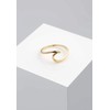 Elli Ring Ladies Wave Optics Trend in 925 Sterling Silver