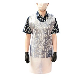 Disposable Aprons with Anti Bacterial Coating - Pack of 100 Aprons