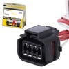 PARSUPPRO 8-Way/Pin LED Halogen Headlight Auto Wiring Harness Connector Repair