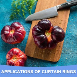 GLOKUUCA Knives Edge Guards - 3Pcs Knife Cover Sleeves Fits for Chef knife, Santoku, Bread and Paring knives - ABS Plastic Safety Knives Case Blade Protector - (9.8"x1.5")