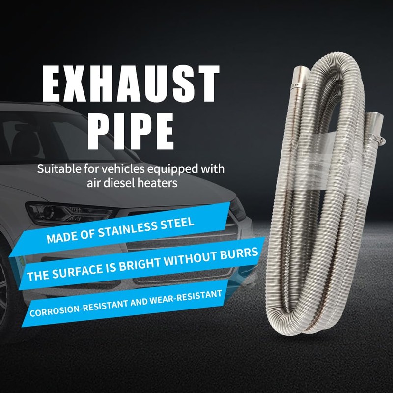 118" Parking Air Heater Exhaust Pipe,Air Diese-l Parking Heater Exhaust