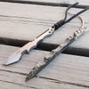 Titanium Pry Bar Multifunctional EDC Pry Tool with Pocket Clip