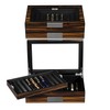 Lifomenz Co Pen Display Box Ebony Wood Display Case with