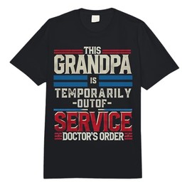 Funny Get Well Soon Gifts for Grandpa After Surgery Recovery Comfort Colors Adult Heavyweight T-Shirt