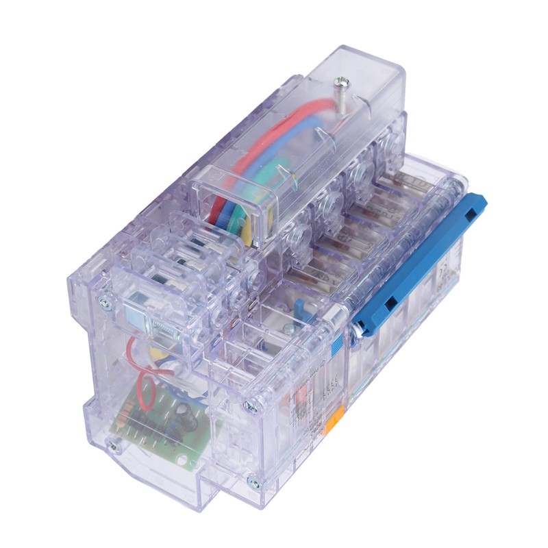 DZ47LE-63 2P C63 Small Circuit Breaker Transparent Household Earth Leakage
