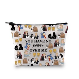 Goblin King Gifts You Have No Power Over Me Moive Themed Makeup Bag For Friend Family Cute Ello Worm Lover Gift (have no power bag)