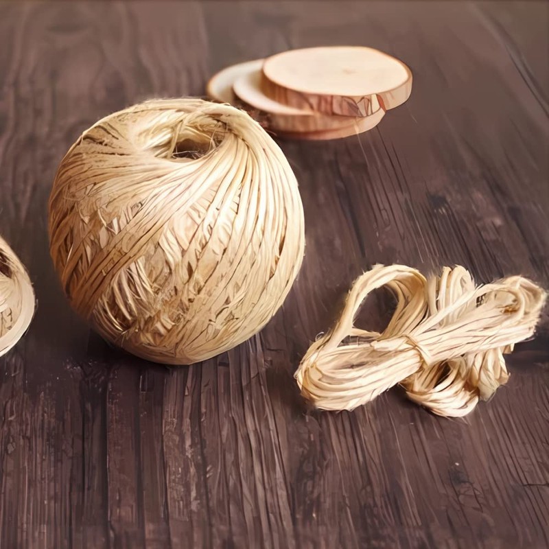 30M Cuerda de Cáñamo Bramante de Yute para Bricolaje, Artes,