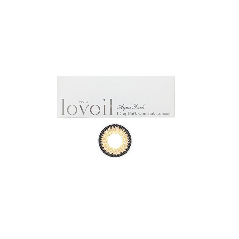 ラヴェール（loveil） 1day 1箱10枚入 14.2mm （-4.25,シルキーベージュ）