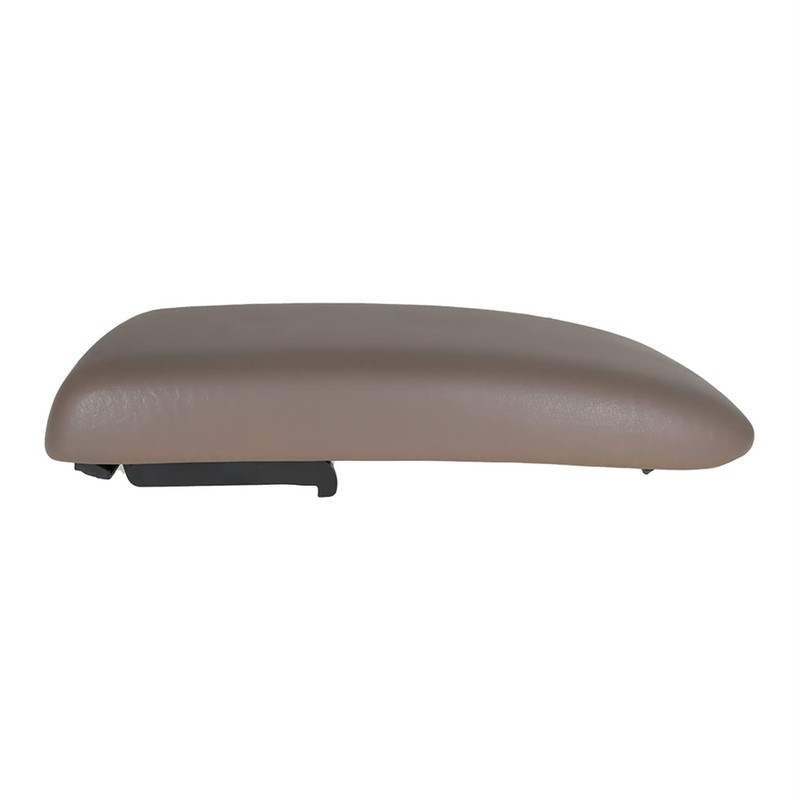 ANTUKO Oak Tan Car Leather Front Center Console Armrest Lid